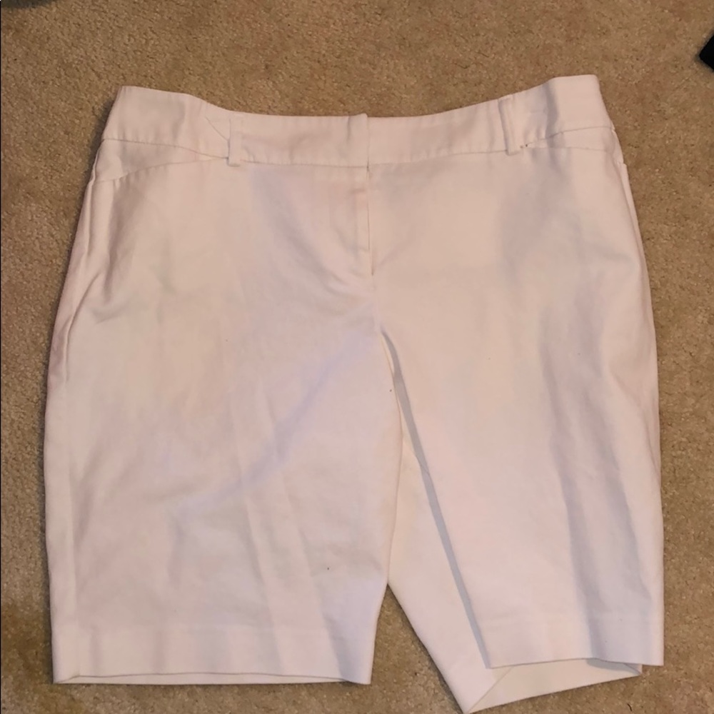 White Shorts